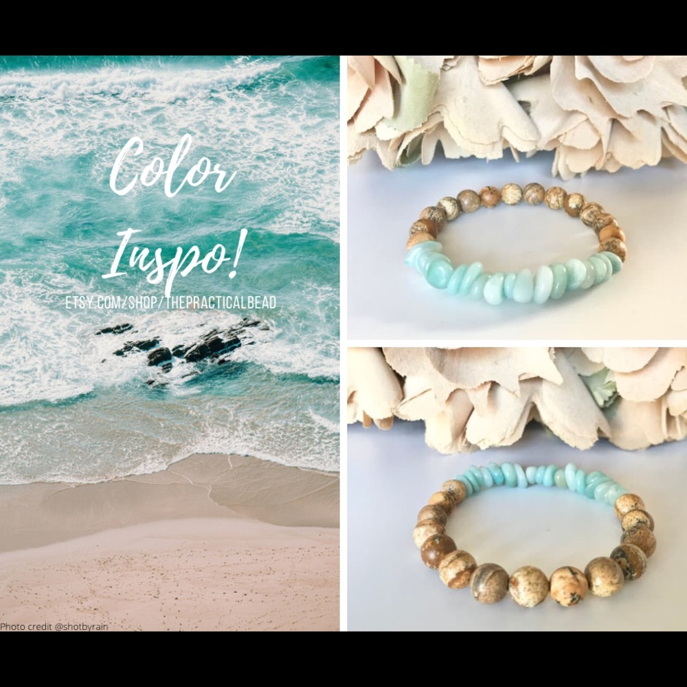 Gemstone Stretch Bracelet For Anxiety